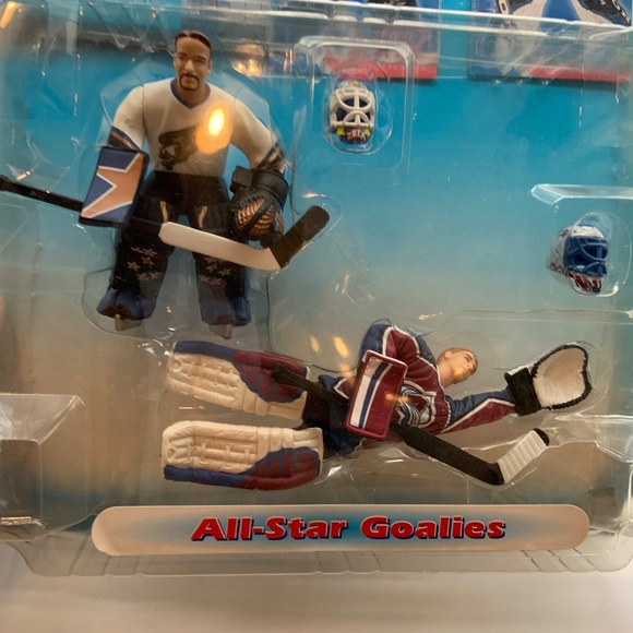 Vintage Starting Lineup Classic Doubles 2000 NHL Goalies Olaf Kolzig Patrick Roy - Picture 3 of 8